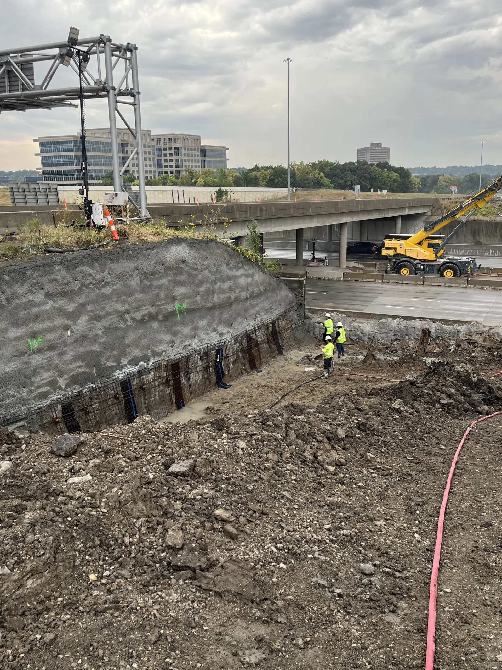 Shotcrete project in Kansas City