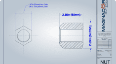 R38 Hex Nut