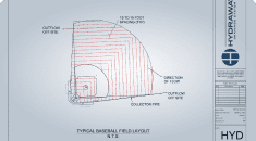 Typical Football & Baseball Layouts
