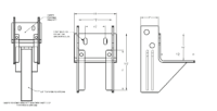 Resistance 2875 Underfooter Bracket