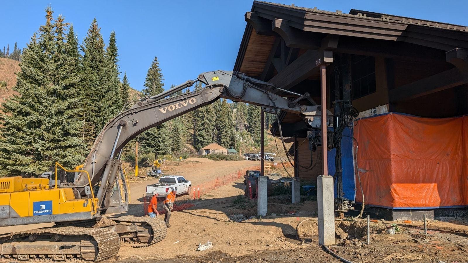 Idaho Ski Resort Work Site