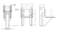 Resistance 2875 Underfooter Bracket