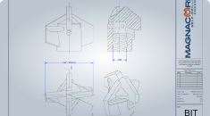 R32 100mm CLAY Bit