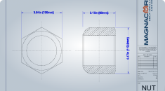 T76 Hex Nut