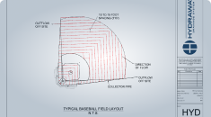 Typical Football & Baseball Layouts