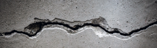 concrete cracks requiring epoxy injection repair