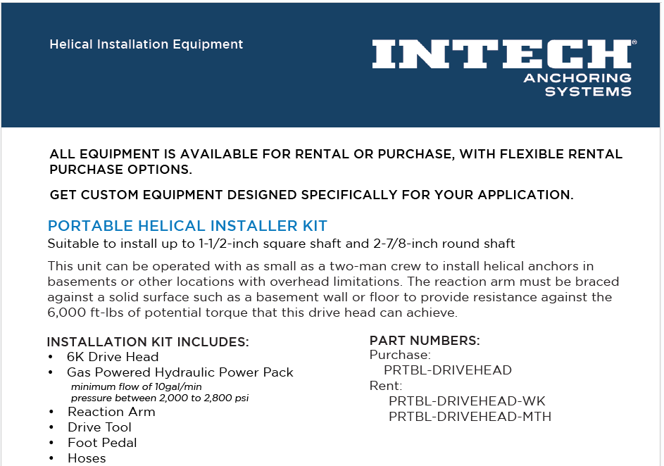 Helical Kits